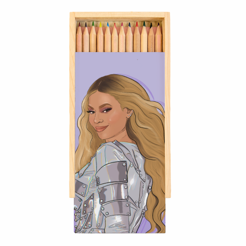Renaissance Beyoncé - Coloured Pencils with Box by The Queer Store