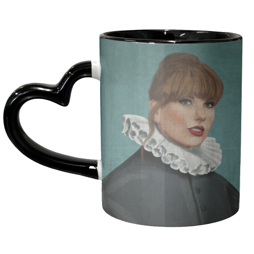 Renaissance Portrait of Taylor - unique mug by AbiGoLucky
