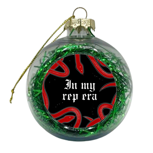 Rep era - xmas bauble by The Girl Next Draw