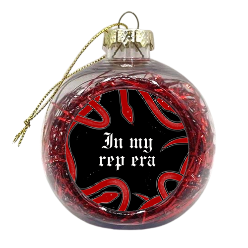 Rep era - xmas bauble by The Girl Next Draw