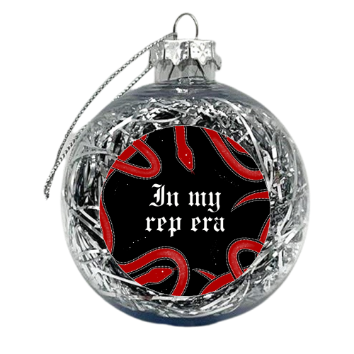 Rep era - xmas bauble by The Girl Next Draw