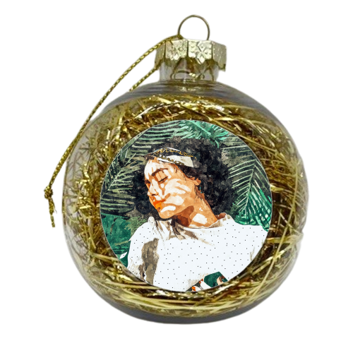 Rest - xmas bauble by Uma Prabhakar Gokhale