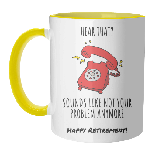 Retirement Celebration - unique mug by timsal shol