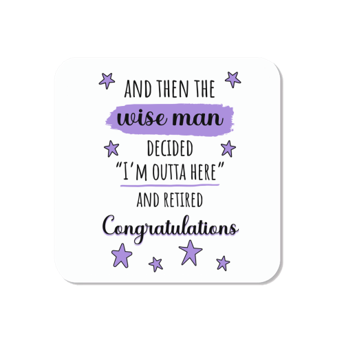 Retirement - Funny & Congratulations for Men, Colleague - Magnet by timsal shol