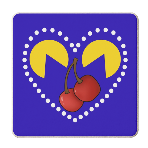 Retro Gaming - personalised beer coaster by Kim Doodle