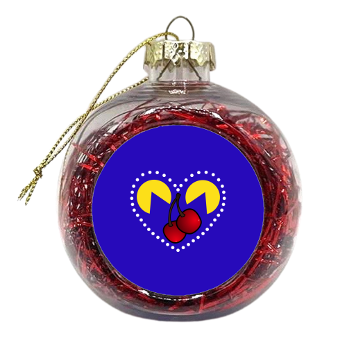 Retro Gaming - xmas bauble by Kim Doodle