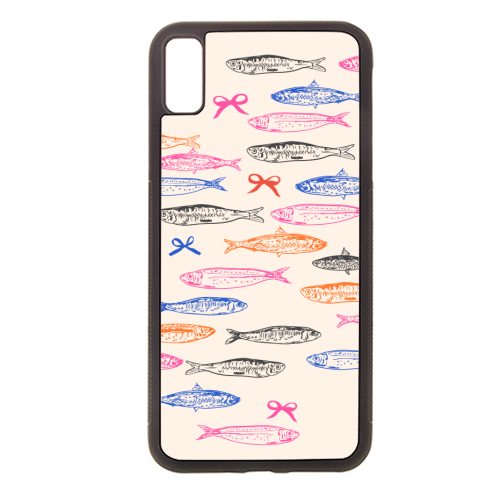 Retro Pastel Sardines Coquette - stylish phone case by EZbie