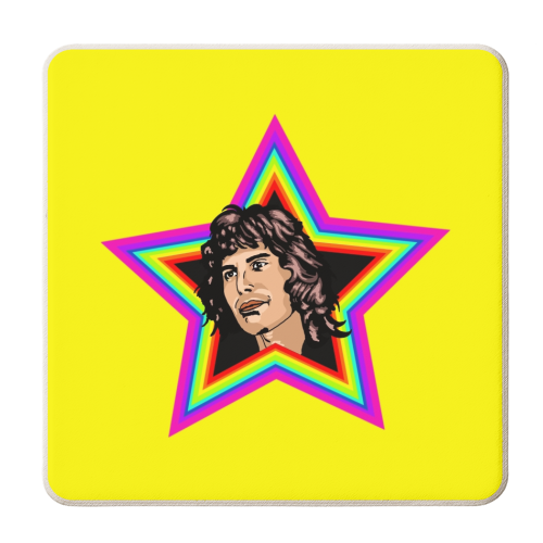 Rhapsody In Yellow - personalised beer coaster by Wallace Elizabeth