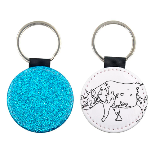 Rhino - keyring by Masato Jones