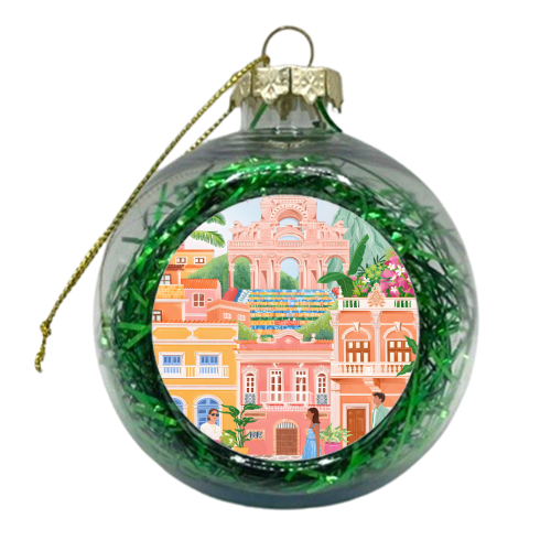 Rio de Janeiro Brazil - xmas bauble by Kun Pact
