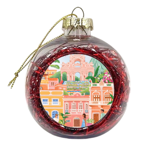 Rio de Janeiro Brazil - xmas bauble by Kun Pact