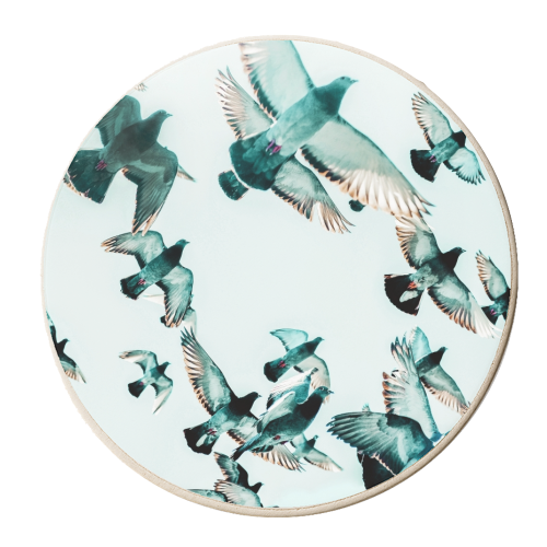 Rise - personalised beer coaster by Uma Prabhakar Gokhale