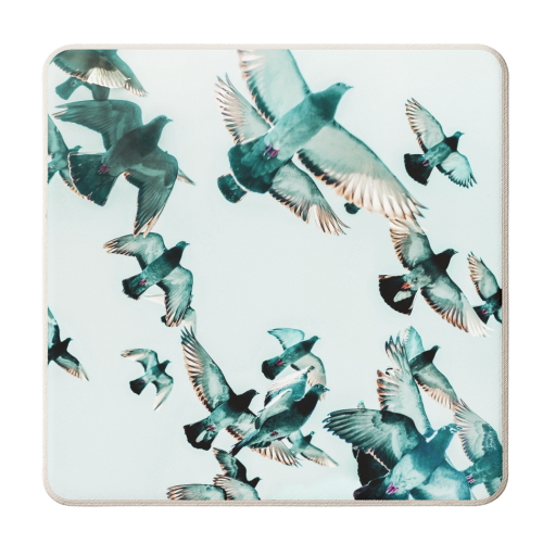 Rise - personalised beer coaster by Uma Prabhakar Gokhale