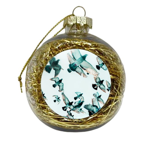 Rise - xmas bauble by Uma Prabhakar Gokhale