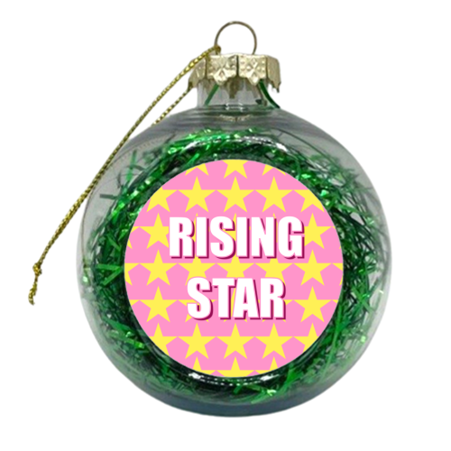 Rising Star - xmas bauble by Adam Regester