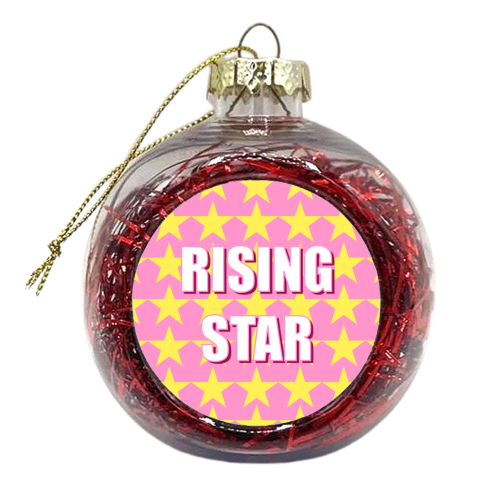 Rising Star - xmas bauble by Adam Regester