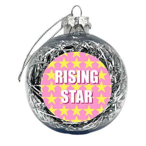 Rising Star - xmas bauble by Adam Regester