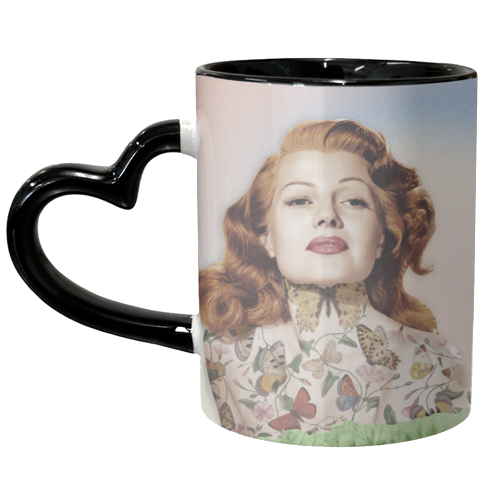 Rita Hayworth | Butterfly Tattoo - unique mug by OhMC! Designs