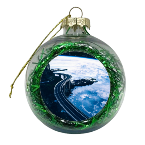 Road To Earth - xmas bauble by taudalpoi