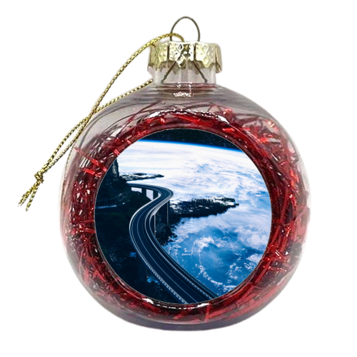 Road To Earth - xmas bauble by taudalpoi
