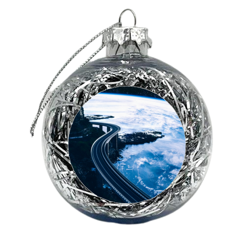 Road To Earth - xmas bauble by taudalpoi