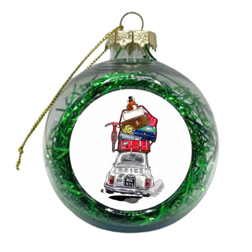 Road Trip Time! - xmas bauble by Gaz is a Cookie