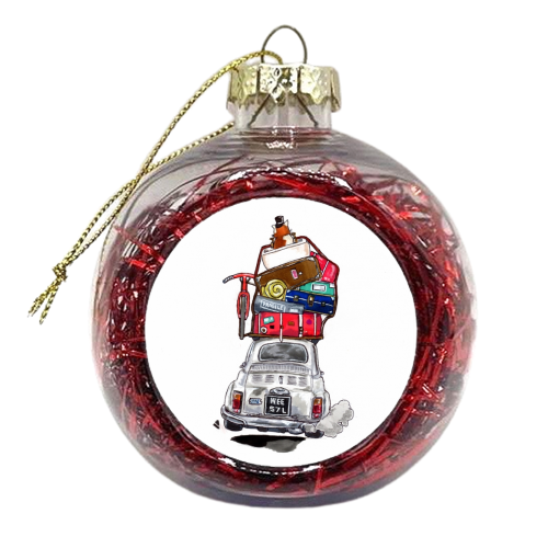 Road Trip Time! - xmas bauble by Gaz is a Cookie