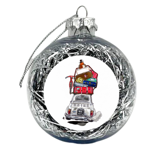 Road Trip Time! - xmas bauble by Gaz is a Cookie