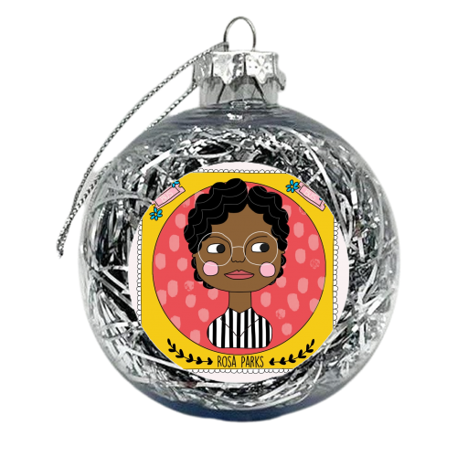 Roas Parks Coaster - xmas bauble by Nichola Cowdery