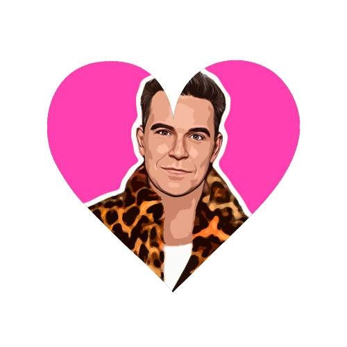 Robbie Pink - Magnet by DOLLY WOLFE