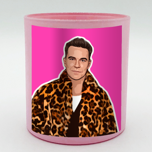 Robbie Pink - scented candle by DOLLY WOLFE