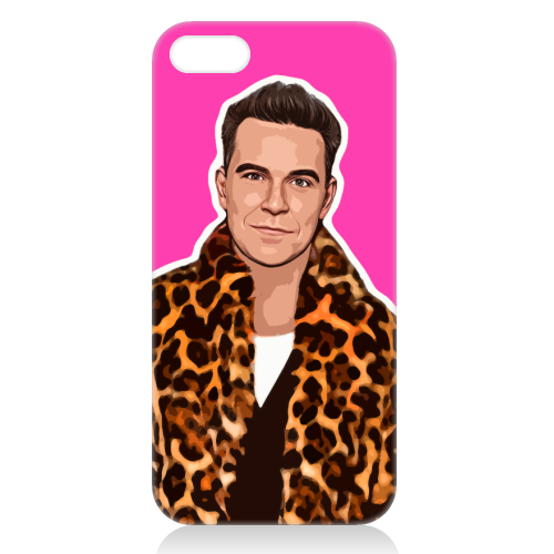 Robbie Pink - unique phone case by DOLLY WOLFE