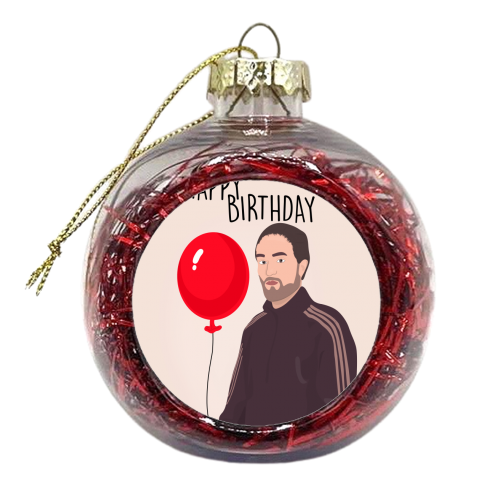 Robert Pattinson - xmas bauble by Pink and Pip