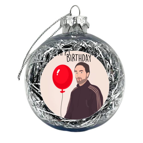 Robert Pattinson - xmas bauble by Pink and Pip