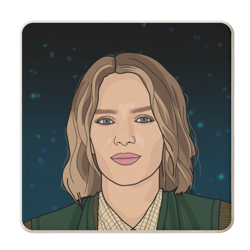 robin print - personalised beer coaster by The Girl Next Draw