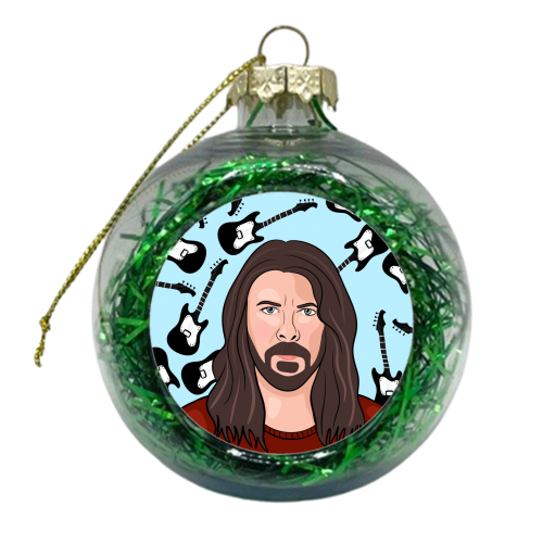 Rock and Grohl - xmas bauble by Eloise