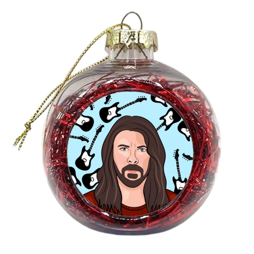 Rock and Grohl - xmas bauble by Eloise