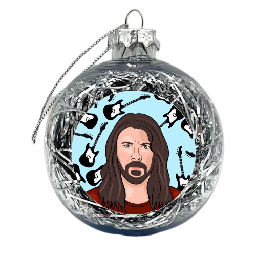 Rock and Grohl - xmas bauble by Eloise