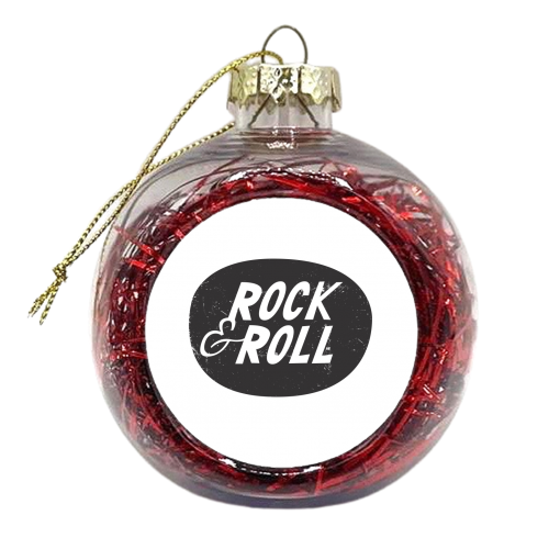 ROCK & ROLL - xmas bauble by The Boy and the Bear