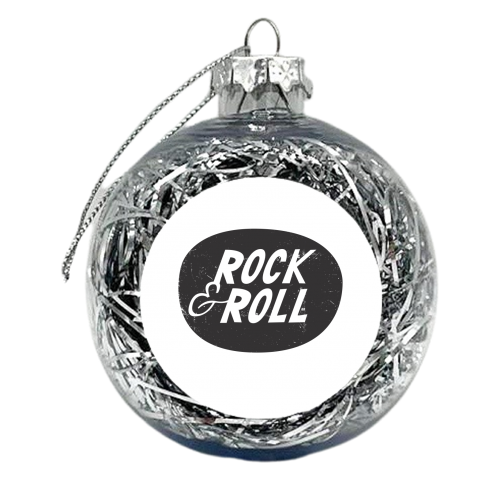 ROCK & ROLL - xmas bauble by The Boy and the Bear