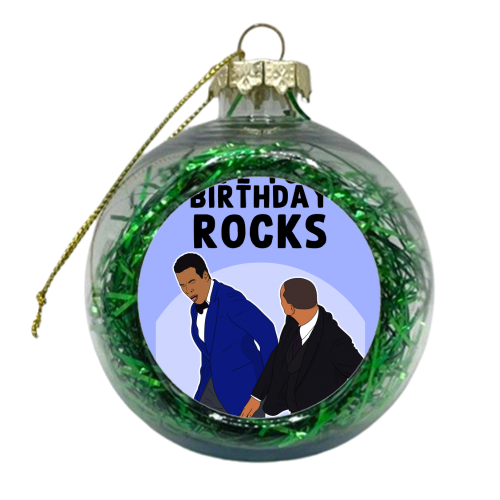 Rocks - xmas bauble by Pink and Pip