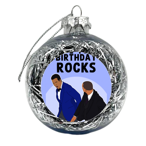 Rocks - xmas bauble by Pink and Pip