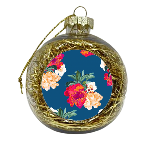 Romancing Nature - xmas bauble by Uma Prabhakar Gokhale