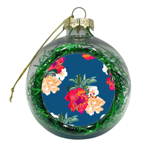Romancing Nature - xmas bauble by Uma Prabhakar Gokhale