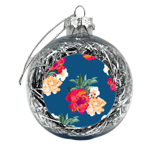 Romancing Nature - xmas bauble by Uma Prabhakar Gokhale