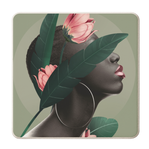 Romenna - personalised beer coaster by Larissa Grace