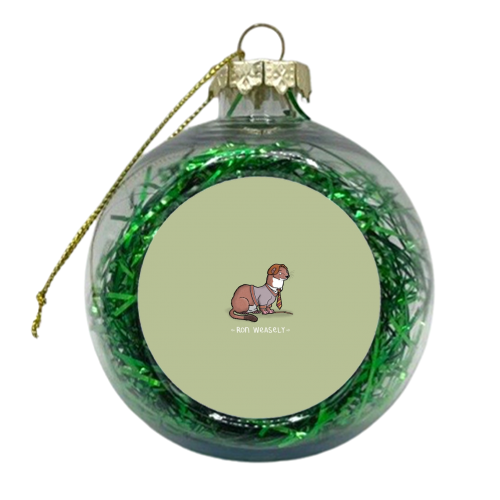 Ron Weasely - xmas bauble by Carl Batterbee