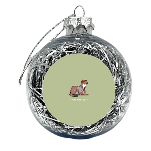 Ron Weasely - xmas bauble by Carl Batterbee