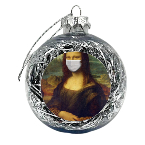 Rona Lisa - xmas bauble by Wallace Elizabeth