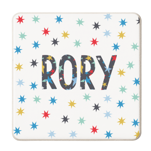 Rory - personalised beer coaster by The Boy and the Bear